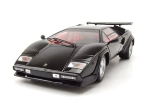 Lamborghini Countach LP5000 Quattrovalvole Nero Modellino Auto 1:18 Kyosho - Foto 1 di 12