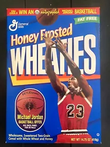 Wheaties Cereal Box, Basketball, MICHAEL JORDAN, Emptied / Refilled / Resealed - Picture 1 of 2