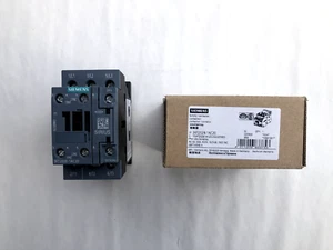 Siemens 3RT2028-1AC20 3 pole contactor - 38 AMP - 1 N.O./1 N.C. aux - Picture 1 of 2