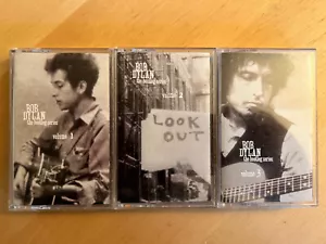 Bob Dylan Cassettes Bootleg Series Vol 1 2 3 Rare Unreleased 1961 to 1991 - Picture 1 of 6