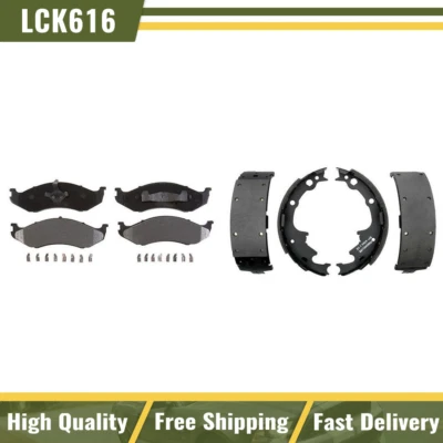 Zapata de freno de tambor para Jeep Cherokee 1993-1999 Raybestos pastillas de freno de disco delanteras traseras Foto 1 de 4