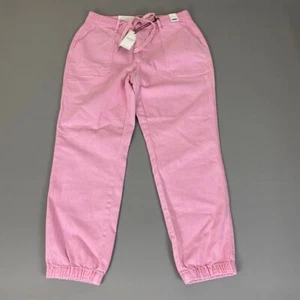 Judy Blue High Waist Jogger Pants Size 13/31 Pink Garment Dyed New NWT - Picture 1 of 16