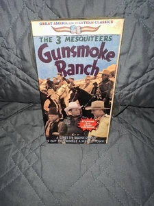 Gunsmoke Ranch - The 3 Mesquiteers - (VHS 1991) - Ray Corrigan - Western Classic - Picture 1 of 2