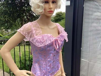 Vintage Style Corset Absolutely Lovely With G String  - Image 1 of 4