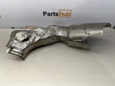2020 PORSCHE PANAMERA TURBO S E-HYBRID DOWNPIPE EXHAUST HEAT SHIELD RH PASSENGER - Image 1 of 4