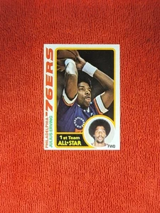 1978-79 Topps Set-Break #130 Julius Erving ☆ Dr. J ☆ Minty ☆ HOF ☆ Iconic Card ☆ - Bild 1 von 2
