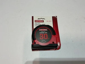 Vintage NOS SEARS Craftsman Heavy Duty 30ft Locking Tape Measure 37393 - Picture 1 of 2