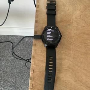 LG G Watch R W110 Serial No.412KPQJO132268. Requires an Android 4.3 Or Higher - Picture 1 of 4