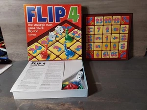Flip 4 Strategic Math Game Complete Mindware 2003 Learning Fun OpponentStrategy - Imagen 1 de 5