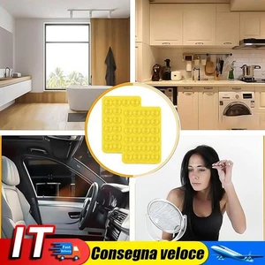 Silicone Suction Phone Case Adhesive Mount Anti-Slip Phone Holder (Yellow) - Afbeelding 1 van 9