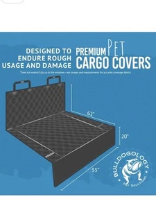 Revestimiento de carga SUV para perros 55"X82" resistente maletero para mascotas área de cubierta de carga - maletero C - Imagen 1 de 6
