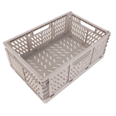 Collapsible Storage Crate Thicken Large Capacity Storage Crate Plastic Folding - Image 1 of 4