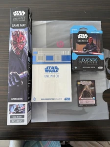 SDCC 2025 STAR WARS ILIMITADO CONVENCIÓN EXCLUSIVO DROID TARJETA PAQUETE R2-D2 - Imagen 1 de 2