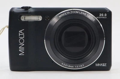 Minolta MN12Z 20.0 MP Digital Camera + Case + USB - New Battery + 32 Mircro SD - Image 1 of 4