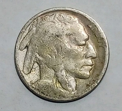 1920 Nickel Buffalo Nickel Avg Circ Tough Worn Date  - Image 1 of 4