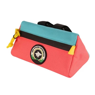 Bolsa de manillar de bicicleta impermeable para niños, paquete de cesta delantera, bolsa de cuadro de bicicleta Foto 1 de 4