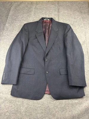 VTG Evan-Picone for Gottschalk's Men 46L Sport Coat Blazer 100% Wool Herringbone - Image 1 of 4