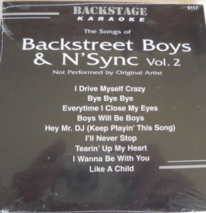 **NEW KARAOKE CD+G DISC BS6117 BACKSTREET BOYS/N`SYNC 2 FREE POST AUSTRALIA** - Picture 1 of 2