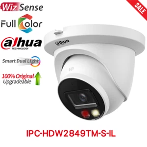 Dahua 8MP 4K Full Color IP Camera WizSense IPC-HDW2849TM-S-IL N82DJS2 US - Picture 1 of 5