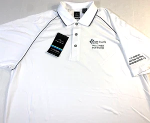 Rare! Vintage Bob Evans Bridgewater CC Golf Bacon Outing Polo Shirt New XL - Picture 1 of 1