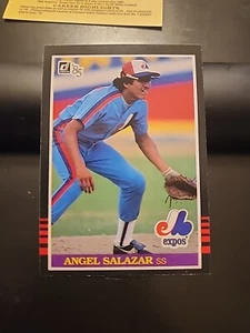 1985 Donruss - #523 Angel Salazar Montreal Expos Baseball Card - Picture 1 of 2