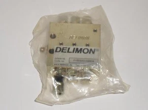 Delimon PVB06A01ABB04 Divider Valve Lubricator Manifold B08F NOS - Picture 1 of 3