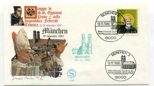 D11365 Visita Papal Papa Juan Pablo II Cubierta Munich Alemania 1980 - Imagen 1 de 1