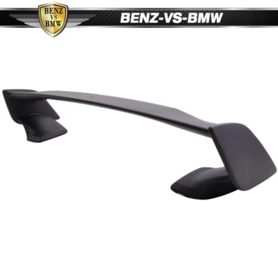 Fits 08-14 Subaru Impreza WRX STI Unpainted Rear Trunk Spoiler Lip Wing ABS Foto 1 de 4