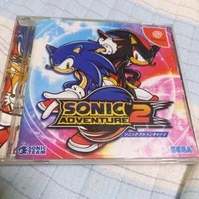 Sonic Adventure 2 II Sega Dreamcast DC From Japan Working w/Case Tested - Image 1 of 4