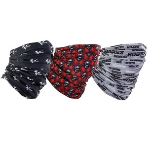 Official MotoGP Motorcycle Head Tube Motorbike Neck Tube Face Mask 3 Pack - Picture 1 of 5