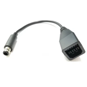 New Black Power Supply Converter Cable for Xbox 360 to Xbox 360 E, 9.84" Length - Picture 1 of 6
