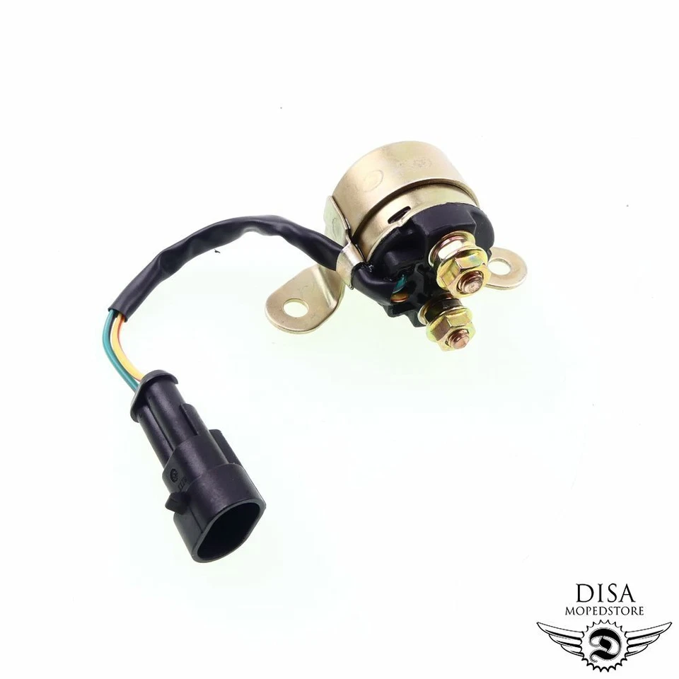 Anlasserrelais Starter Relais Universal 12 Volt 100 Watt Moped Motorad Quad - Bild 1 von 1