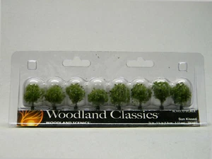 WOODLAND SCENICS SUN KISSED TREES 8 PACK scene N HO O GAUGES TR3501 WDS3501 NEW - Picture 1 of 3