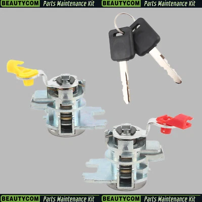 Cilindro y llaves de cerradura de puerta para Nissan Versa 07 08 09 10 11 12 13 H0601-EL00A Foto 1 de 4