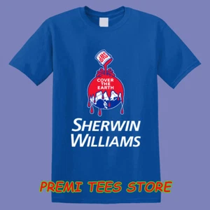 Sherwin Williams Paint Men's Blue Size S-3XL - Picture 1 of 1