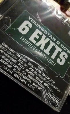 Youngstas & OGs "6 EXITS" (707) FAIRFIELD,Ca COMPILATION CD Hard Copy - Image 1 of 4