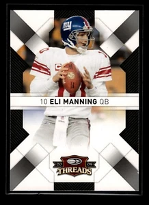 Donruss Threads #66 Eli Manning 2009 (nuevo) (ftb) - Imagen 1 de 2