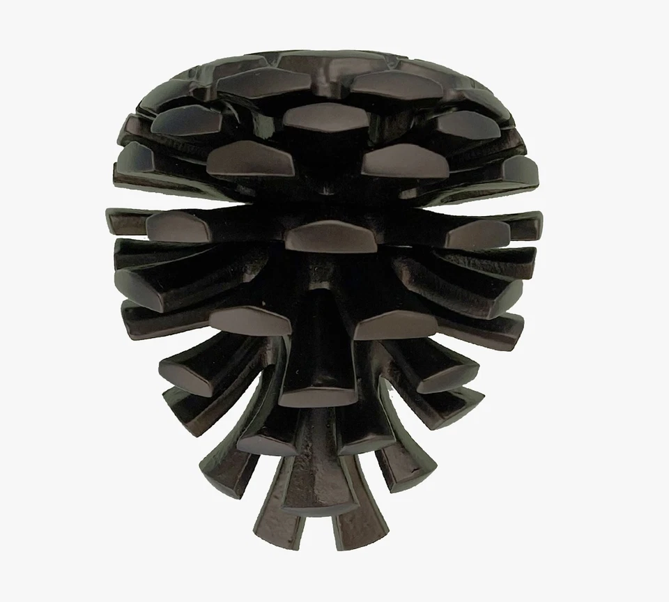 Michael Healy Matte Black Pinecone Door Knocker 3- 1/4 in MHS196D 1098893