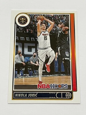 2021-22 Panini NBA Hoops Basketball #11 - Nikola Jokic - Denver Nuggets - Image 1 of 2