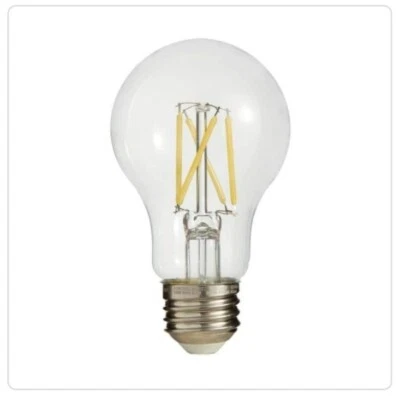 EcoSmart A19 Dimmable Edison LED Light Bulb 40W True White 3-Pack - Image 1 of 4