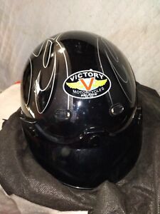 Victory Motorcycle Polaris DOT Helmet Size LG Comes With It's Drawstring Bag