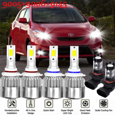 Para Toyota Matrix 2003 2004 2005 2006 2007 2008 - Kit Faro LED + Bombillas Antiniebla Foto 1 de 4