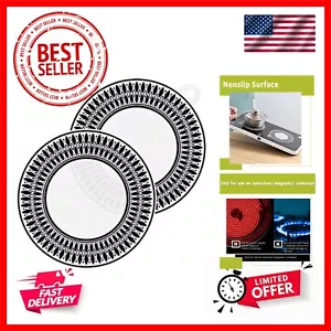 2 Pcs Induction Cooktop Protector Mat - Magnetic Induction Stove Protector - ... - Picture 1 of 7