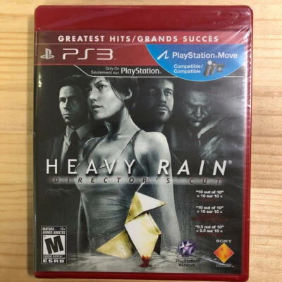 PS3 Heavy Rain Director's Cut  NEW SEALED  - Image 1 of 2