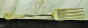 925 Sterlingsilber Lunt Treasure große massive Aufschnitt Fleisch Serviergabel 9,25" 83,7 g - Bild 1 von 4