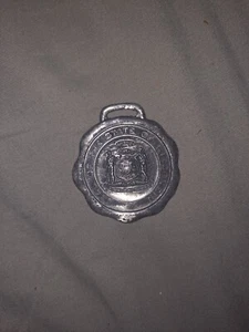 Antique Watch Fob State of Wisconsin - Picture 1 of 5