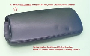 11/05-06/13 Lexus IS250 IS350 Console Lid Armrest Leather BLACK OEM FAIR CONDITI - Picture 1 of 9