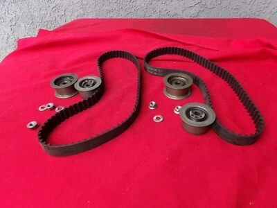 DUCATI SUPER BIKE 1198 TIMING BELTS & PULLEYS F&R 2010 OEM NICE - Image 1 of 2