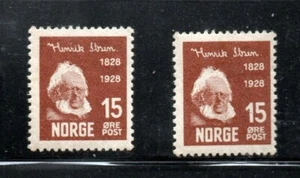 NORWAY 133 MNH VF CENTER MNH, YOU WILL RECEIVE ONE OF STAMPS SHOWN - Picture 1 of 2