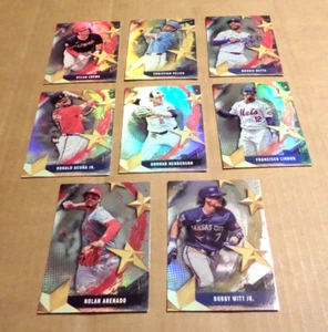 Stars Of MLB 8 Card Lot Topps 2025 Series 1 Crews Acuna Witt Lindor Henderson - Picture 1 of 1